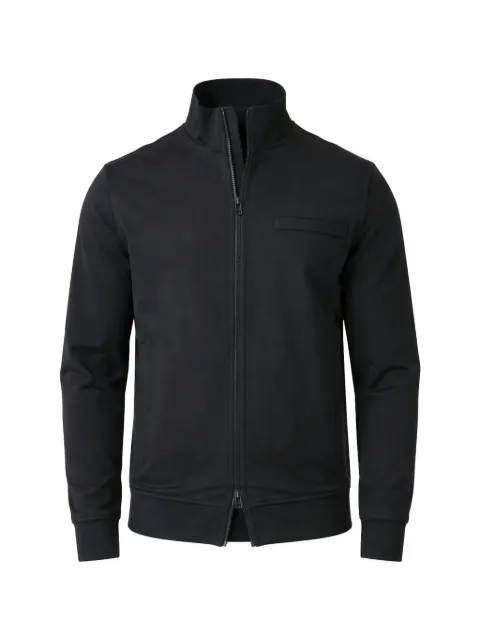 PATRICK ASSARAF four-way stretch track jacket Black P99Z24A