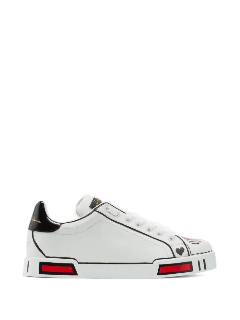 Dolce & Gabbana Limited Edition Portofino sneakers White CK1563B5541
