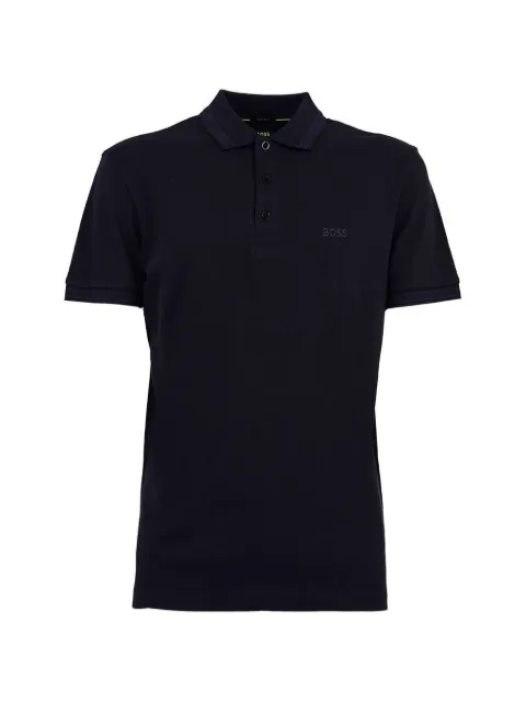 BOSS short-sleeved polo shirt Blue 50469055