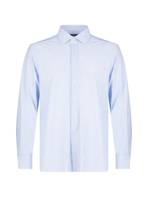 Corneliani buttoned collared shirt Blue 26P1782611473009
