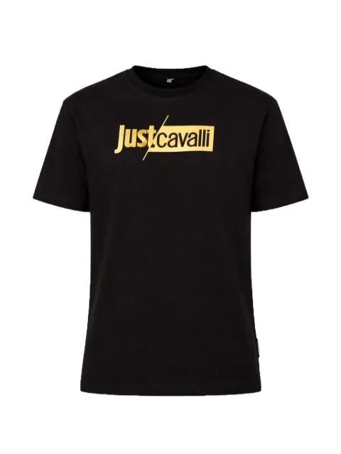 Just Cavalli logo t-shirt Black 79OAHB01CJ800