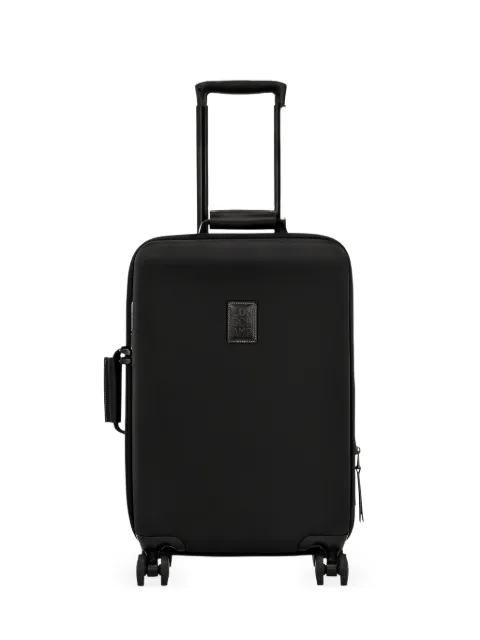 Longchamp top handle four wheels suitcase Black 24017080001