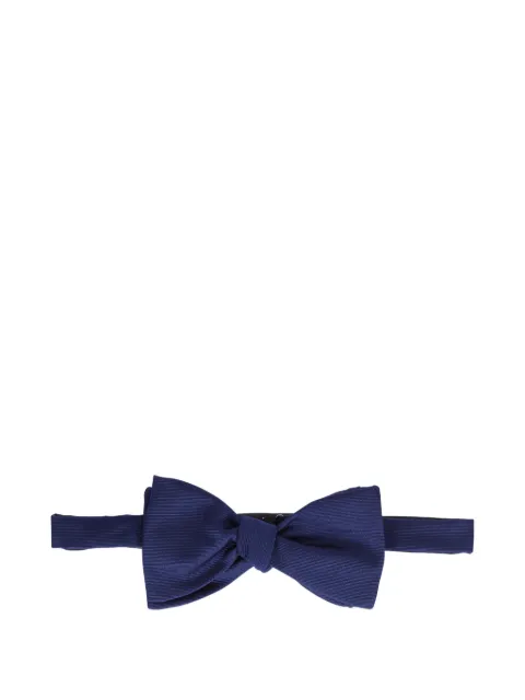 Eton silk faille pre-tied bow tie Blue A101451012800