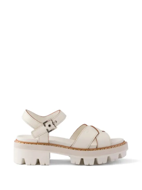 Prada leather sandals Neutrals 1X498OF055070