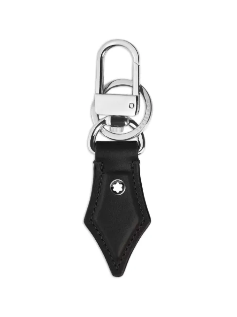 Montblanc pointed detail keyring Black 220436