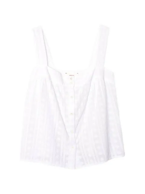Xirena square-neck top White X5SFE001