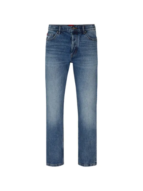 HUGO button-fastening jeans Blue 50511326