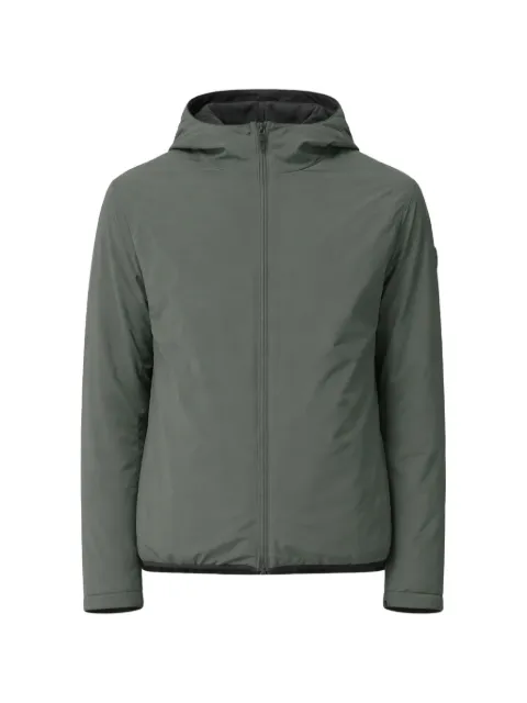 Colmar logo-patch hooded jacket Green 11274WX498