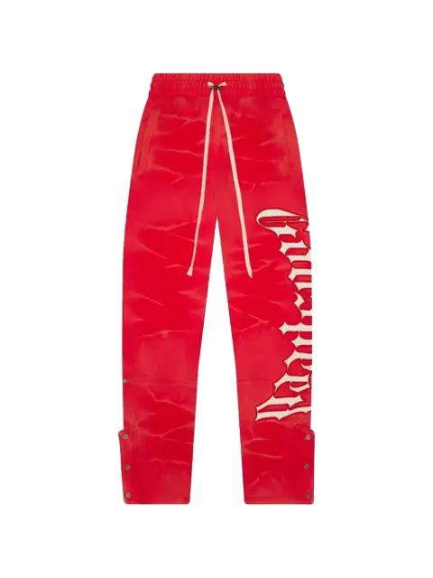 GODSPEED logo drawstring trousers Red V8WU4ON7