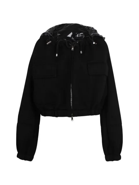 Plan C zip-up hoodie Black JKCJG52H01TV028