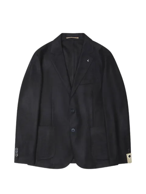 At.P. Co Alan button-fastening blazer Blue A312ALAN60L100