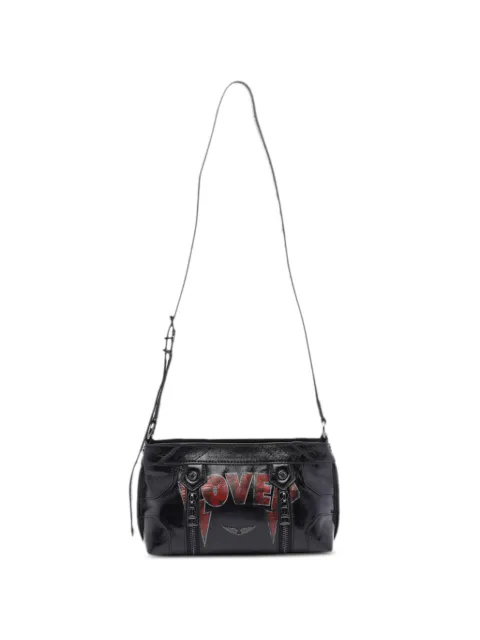 Zadig&Voltaire Sunny Mood zip cross body bag Black LWBA03951