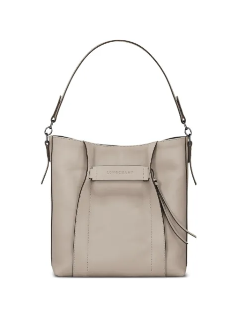 Longchamp 3D leather tote bag Neutrals 10225HCV299