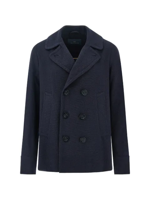 Paul & Shark double-breasted pea coat Blue 26412093