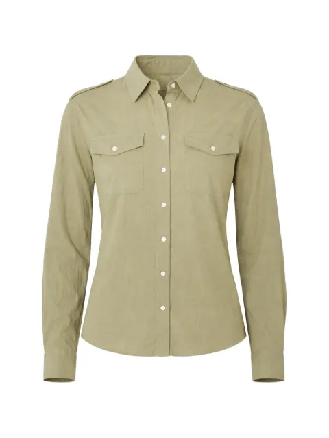 Xirena Phoebe button-down shirt Green X5CTP024