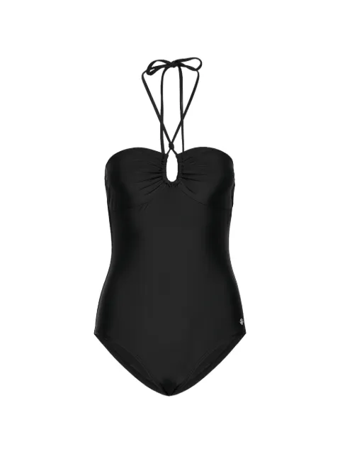 Gant ring halterneck swimsuit Black 920004000
