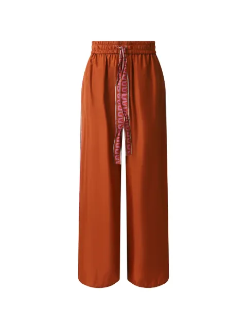 ZIMMERMANN zig zag relaxed trousers Orange 9181PRS244