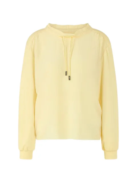MARCCAIN drawstring sweatshirt Yellow AS5505J67