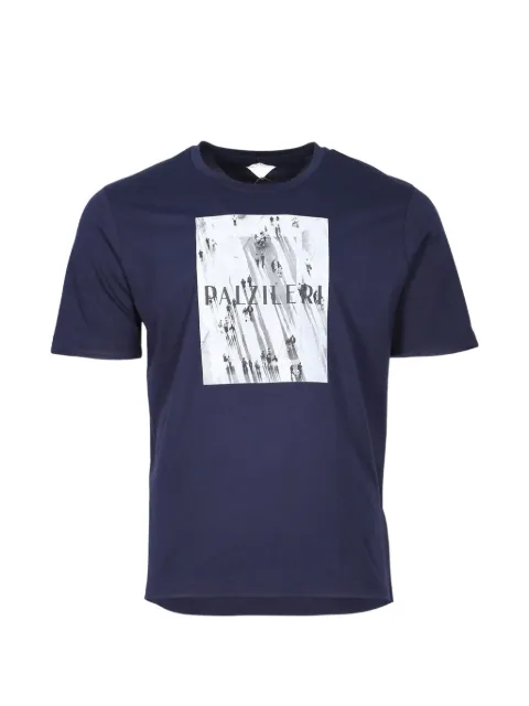 Pal Zileri graphic print T-shirt Blue Z3MJK582NJ742