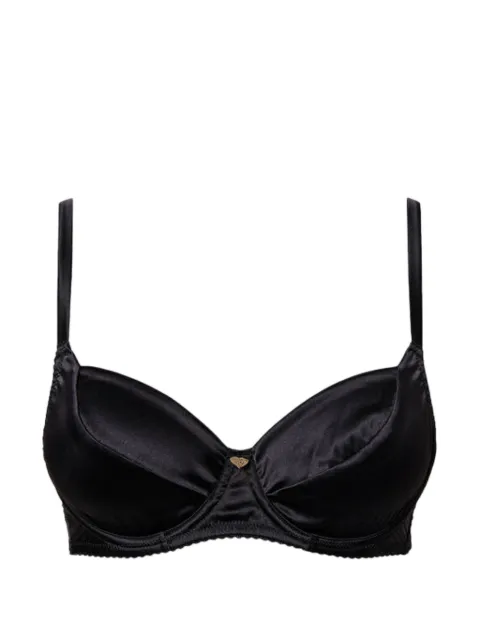 TWINSET satin underwire bra Black 241LL6E55