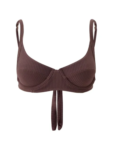 Melissa Odabash Noto bikini top Brown NOTO