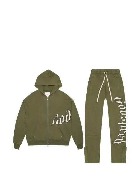 GODSPEED logo tracksuit Green OGLOGOSWEATSUITV2OLIVE