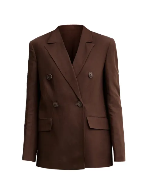 TWINSET double-breasted blazer Brown 261AP2323