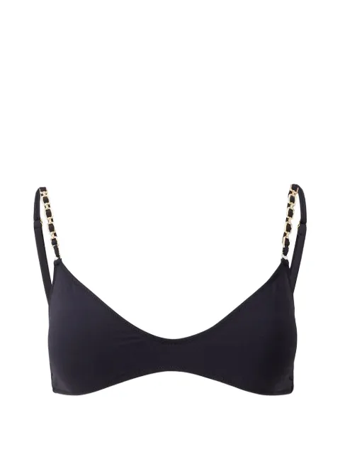 Melissa Odabash chain-strap bikini top Black LIMA