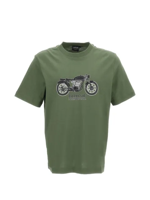 Barbour International graphic T-shirt Green MTS1601OL39