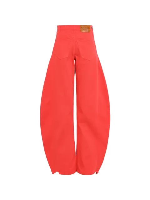 A.W.A.K.E. Mode logo-patch jeans Red SS26DP04DE03RED