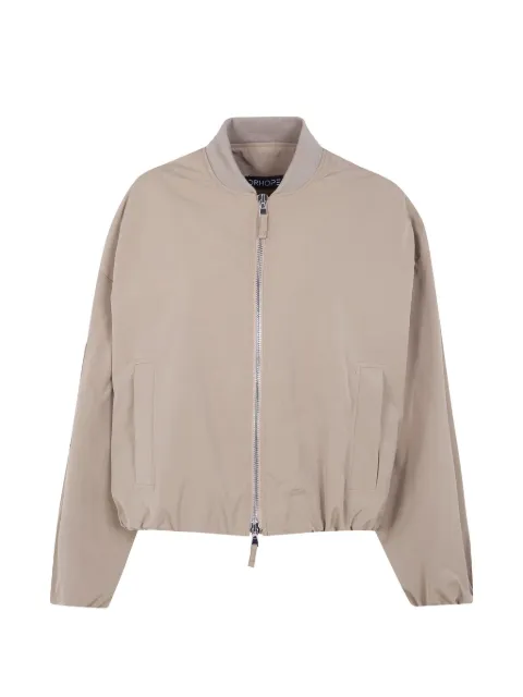 DRHOPE zip-pocket bomber jacket Neutrals 48204419