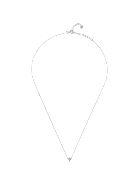 Mateo suspended-cross diamond necklace Silver DIAMONDSUSPENDEDCROSSNECKLACE