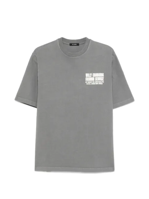 Willy Chavarria short-sleeve round-neck T-shirt Grey WCJSY0180