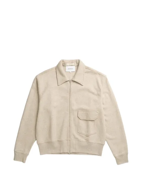 Norse Projects zip-up pocket jacket Neutrals N2013980203