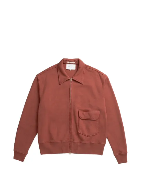 Norse Projects zip-collar sweatshirt Red N2013985510