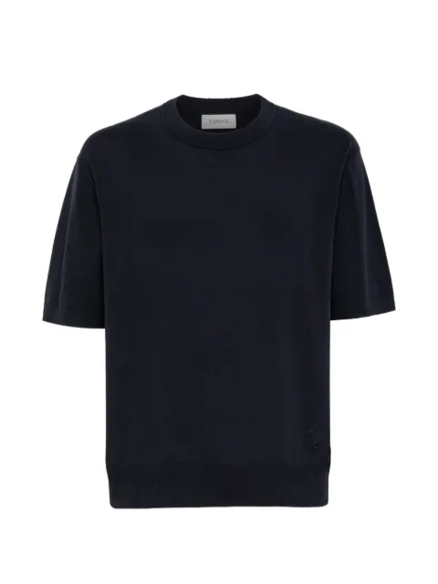 Laneus cotton crew-neck T-shirt Blue S6LAMAKE018