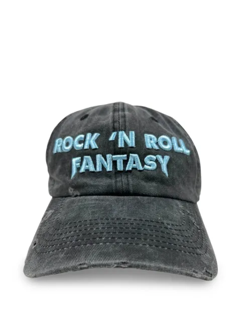 Alchemist rock 'n' roll fantasy embroidered cap Grey ALMPSS26MWH01A