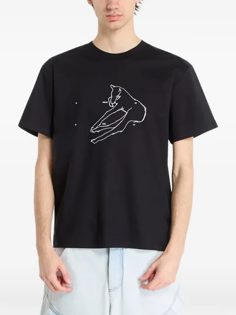HELIOT EMIL Colt T-shirt Black SS26M09169BLK01