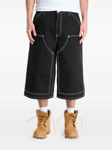 Awake NY double-knee jorts Black AWKSP26PA009BLK