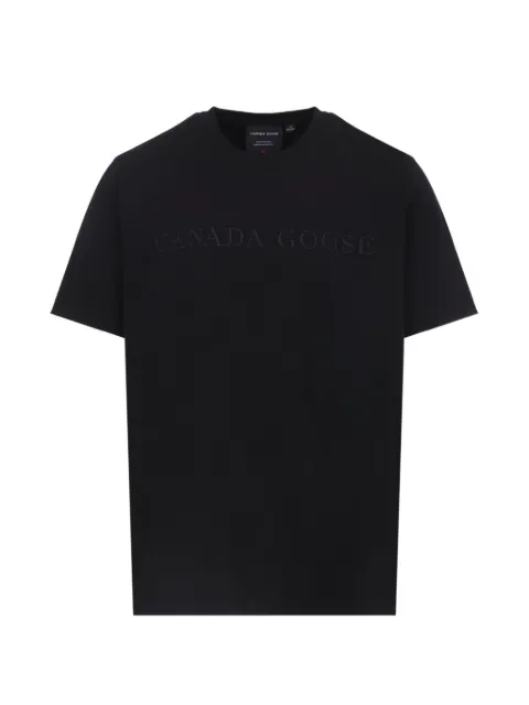 Canada Goose logo-embroidery T-shirt Black 1339M1