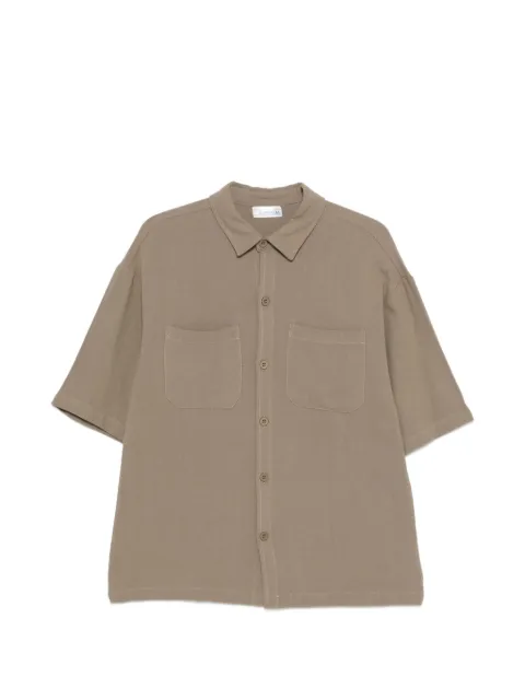 IMPERIAL short-sleeves patch-pockets shirt Green C89793XY13