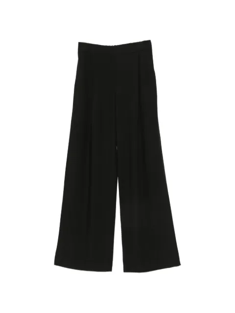 DIXIE pleated wide-leg trousers Black PDPIUDMA