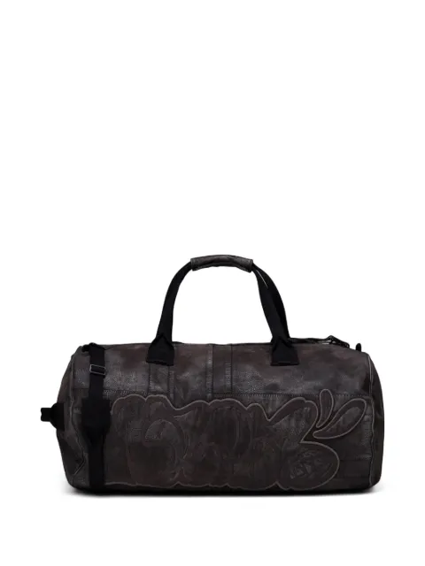 Napapijri appliqué duffel bag Brown NP0A8ARPFDY