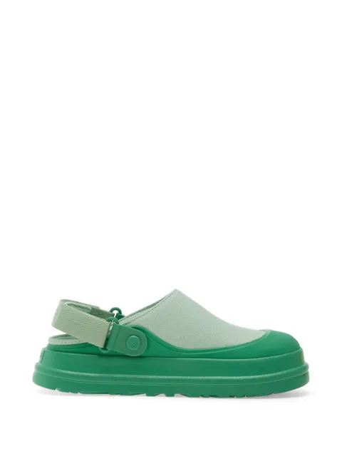 UGG GoldenGlow canvas flat mules Green 1175295HMM