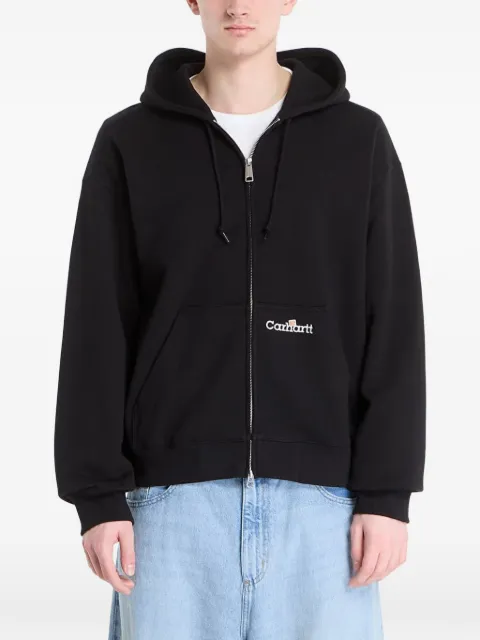 Carhartt WIP hooded zip jacket Black I03634789XX