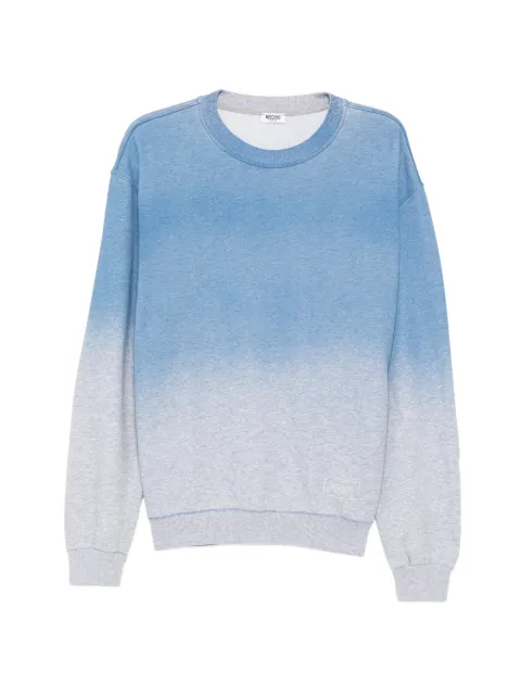 Moschino ombre-effect sweatshirt Blue 261V1A170444151309