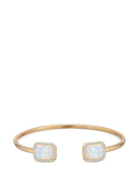 Goshwara G Classics opal diamond bracelet Gold JB0116OPY