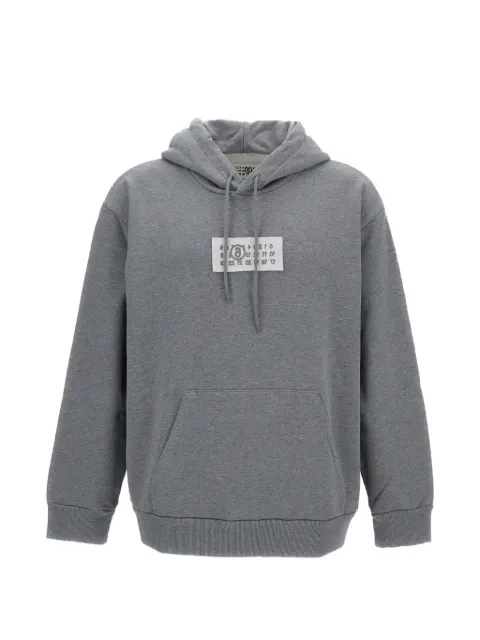 MM6 Maison Margiela logo hoodie Grey SH2GU0034S25337