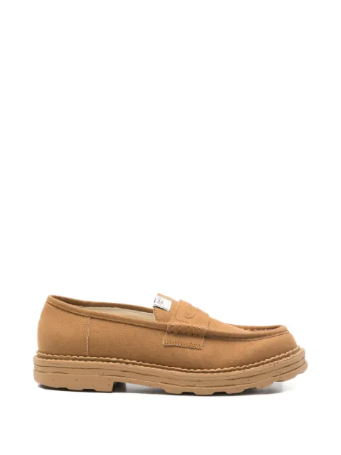 Maison MIHARA YASUHIRO logo-patch loafers Neutrals S16FW718
