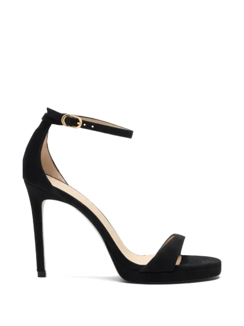 Stuart Weitzman Nudist platform sandals Black SM253SUEBLK
